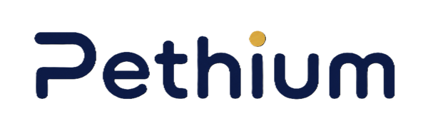 Pethium logo on a white background