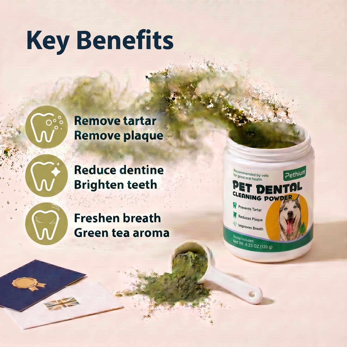 Pethium® Dental Shield – Oral Microbiome Reset For Dogs
